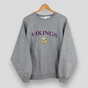 Vintage 90s Minnesota Vikings NFL Sweatshirt, Minnesota Vikings Football Shirt